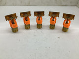 Globe GL5670 Sprinklers Lot Of 5