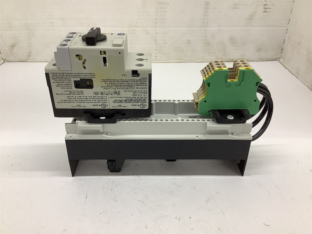 Allen-Bradley 140M-C2E-B10 Brekaer w/ Relay Contactor Switch