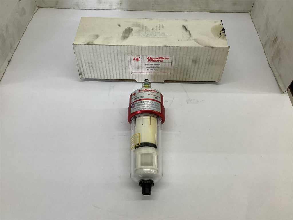 Headline Filters 360F1-70C Filter Housing 1/4" NPT Ports