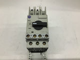 Allen-Bradley 140M-C2E-B25 Breaker 1.6-2.5 Amp w/ Relay Contactor Switch