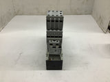 Allen-Bradley 100-C16*10 contactor 460 volt @ 10 HP w/ Breaker and Relay Switch