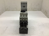 Allen-Bradley 100-C16*10 contactor 460 volt @ 10 HP w/ Breaker and Relay Switch