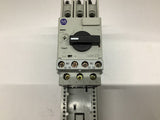 Allen-Bradley 140M-C2E-B63 4.0-6.3A Breaker w / Relay contactor Switch