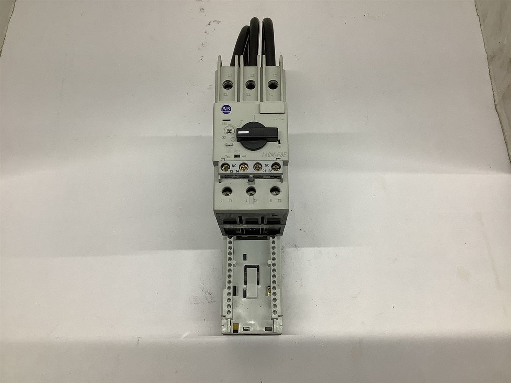 Allen-Bradley 140M-F8E-C45 Breaker 32-45 Amp w/ Relay contactor Switch