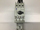 Allen-Bradley 140M-F8E-C45 Breaker 32-45 Amp w/ Relay contactor Switch