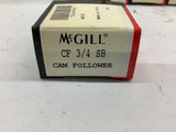 McGill CF 3/4 SB Cam Follower Bearing Lot Of 6