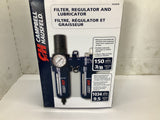 Campbell Hausfeld PA2078 Filter Regulator and lubricator 150 PSI 3/8"