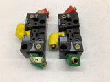 Crouzet 81532104 Pneumatic sub Base time Delay Lot Of 2