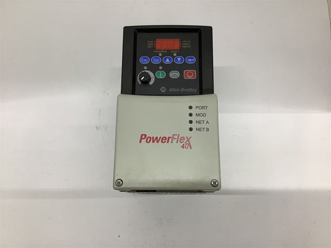 Allen-Bradley 22B-D010N104 5 Hp Ac Drive 460 Volts