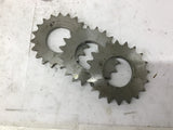 20 Tooth Sprocket 1 5/8" bore Lot Of 3