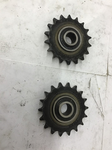Fafnir 010-4018-S Idler Sprocket 18 Teeth 5/8" Bore Lot Of 2