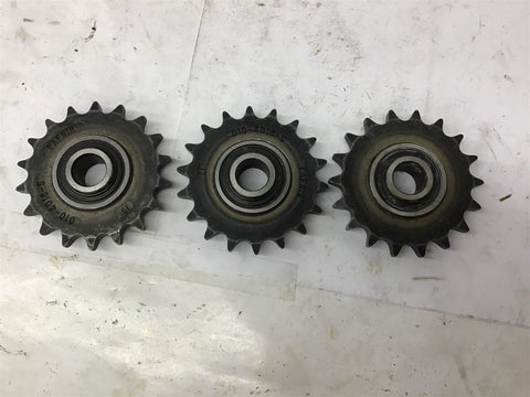 Fafnir 010-4018-S Idler Sprocket 18 Teeth 5/8" Bore Lot Of 3
