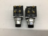 Cutler-Hammer 10250T/91000T 2 Position Selector Switch Lot Of 2