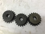 Martin 20 Tooth Sprockets 35 Chain Lot Of 3