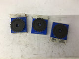 Martin 35BS24 5/8" Bore 24 Tooth 35 Chain Size Lot Of 3