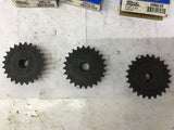 Martin 35BS24 5/8" Bore 24 Tooth 35 Chain Size Lot Of 3