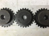 Martin 35BS24 5/8" Bore 24 Tooth 35 Chain Size Lot Of 3
