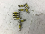 Bussmann Low peak CC-1/2 1/2 A Fuse Lot Of 10