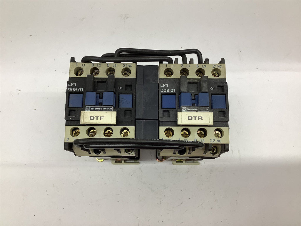 Telemecanique LP2D0901 Reversing contactor 460 Volt @ 5 Hp