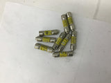 Low Peak LP-CC-10 10 A Fuse Lot Of 9