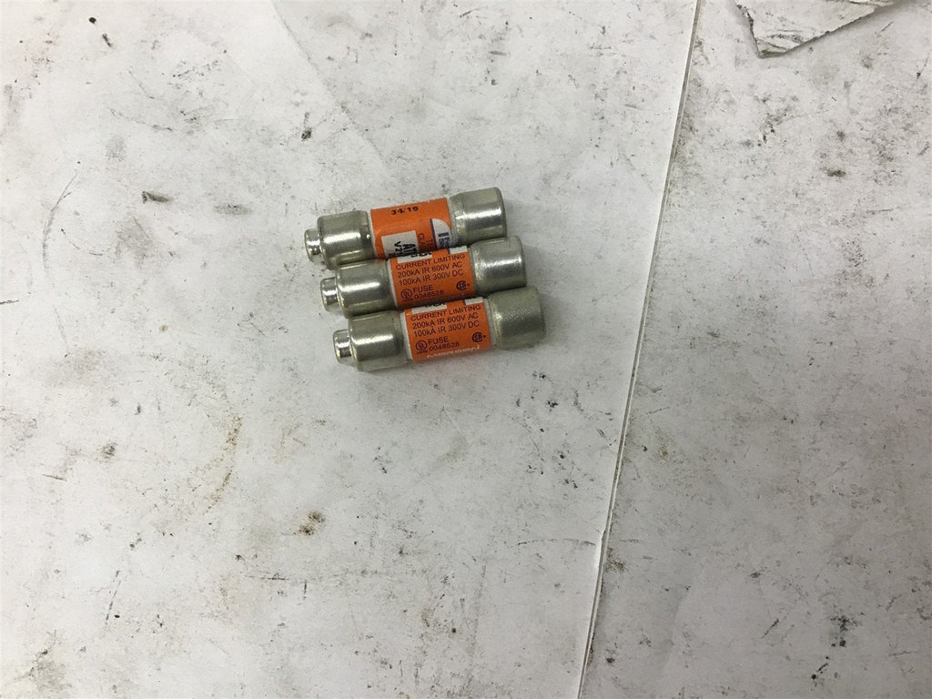 Ferraz-Shawmutt ATDR25 25 A Fuse Lot Of 3
