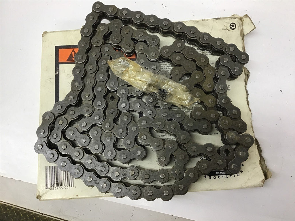 Diamond #50 RIV Roller Chain 10' L