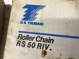 Tsubaki RS50 RIV #RS50 Roller Chain 5'