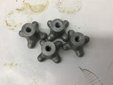 Jergens HK2250 4 Point Cast Aluminum Knobs 1/2" Lot Of 4