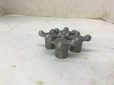 Jergens HK2250 4 Point Cast Aluminum Knobs 1/2" Lot Of 4