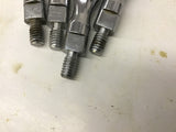 Lever Knobs 1/4" Screw OD x 3-1/2" L Lot Of 4