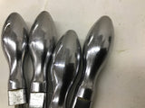 Lever Knobs 1/4" Screw OD x 3-1/2" L Lot Of 4