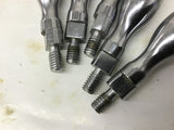Lever Knobs 1/4" Screw OD x 3-1/2" L Lot Of 5