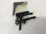 Black Adjusting Knobs 3" L x 1/4" Screw Lot Of 4