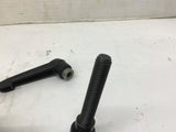 Black Adjusting Knobs 3" L x 1/4" Screw Lot Of 4