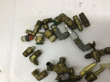 Assorted Pneumatic Fittings Lot Of 30