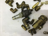 Assorted Pneumatic Fittings Lot Of 30