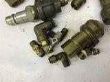 Assorted Pneumatic Fittings Lot Of 30