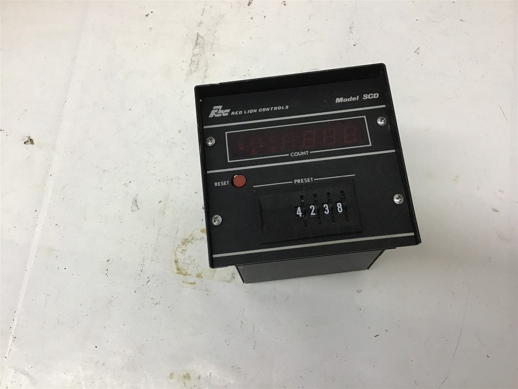 Red Lion Controls Model SCD Counter 115VAC