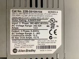 Allen-Bradley 22B-D010N104 Ac Drive 5 Hp 460 Volts
