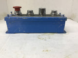 4 Button Pendant Control Station 10-1/2" L x 3" W x 3-1/4" T x 3" D