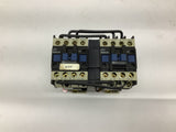 Telemecanique LP2 D0901 Reversing Contactor 460 Volt @ 5 Hp 24 V Coil