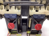 Telemecanique LP2 D0901 Reversing Contactor 460 Volt @ 5 Hp 24 V Coil