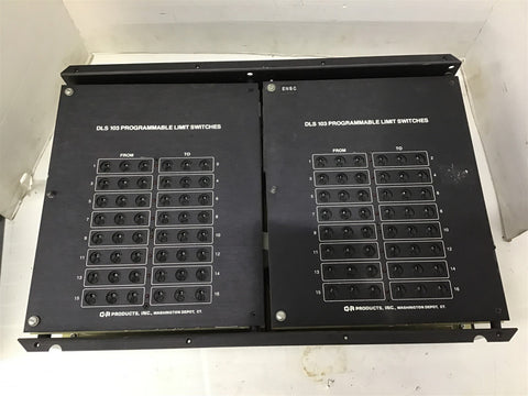 A Connected Pair Of C&A MDLS103-8-l-D0F DLS 103 Programable Limit Switches