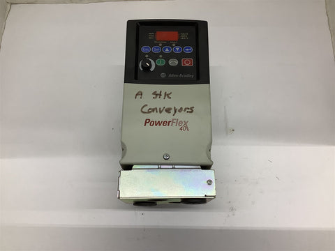 Allen-Bradley 22B-D010N104 5 Hp AC Drive 460 Volts