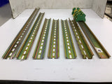 Varies Sizes Of Din Rail Lot Of 7