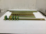 Varies Sizes Of Din Rail Lot Of 7