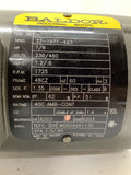 Baldor 33-1971-423 1/6 Hp AC Motor 230/460 Volts 1800 rpm 4P 48CZ Frame