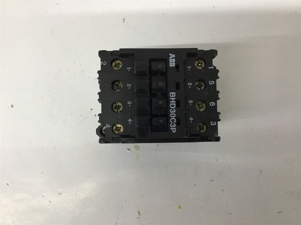 ABB BHD30C3P 110-120 V 50-60 Hz Contactor