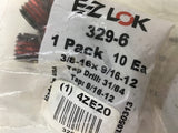E-Z LOK 329-6 Insert 3/8-16x9/16-120 Lot Of 2 Packs Of 10