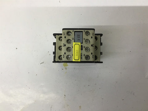 AEG LS27 22E Contactor 600 VAC 40A 100-115 V